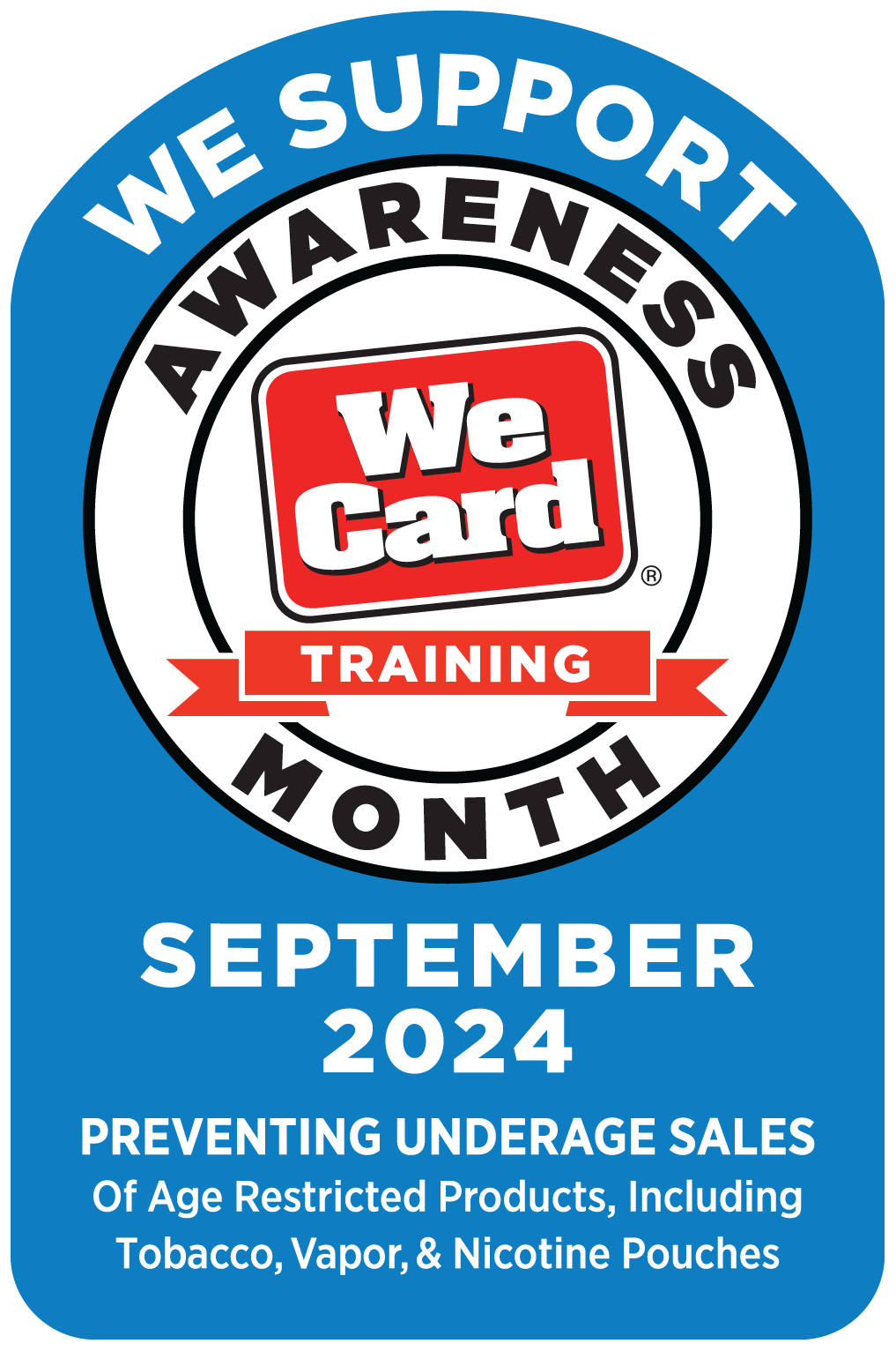 We Card Awareness Month September 2024